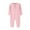 Pink, variant on Efsteb Newborn Toddler Infant Baby Girls Boys Fall Romper Long Sleeve Solid Color Round Neck Casual Comfy Jumpsuit Romper (Army Green,12 Months)