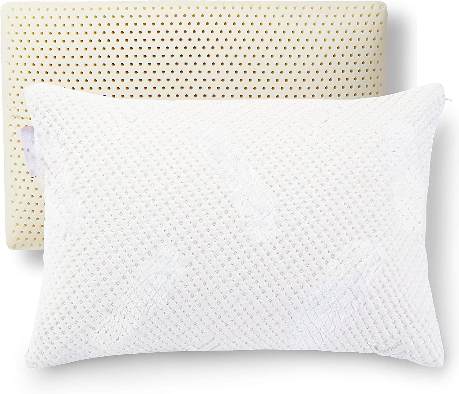  Natural Talalay Latex Sleeping Bed Pillows \u2013 Standard Size