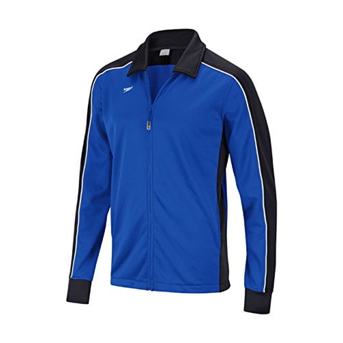 Speedo Youth Streamline Warm Up Jacket Black Sapphire S Walmart