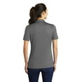 thumbnail image 2 of Sport-Tek Ladies Posi-UV Pro Polo. LST520 XL Dark Smoke Grey, 2 of 4
