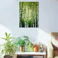 thumbnail image 5 of ZFLMY Trees Forest Ecological Print On Canvas Art Modern Wall Decor for Home Living Room Bedroom Office, Gift Idea for Wedding Christmas Birthday 12x16in, 5 of 5