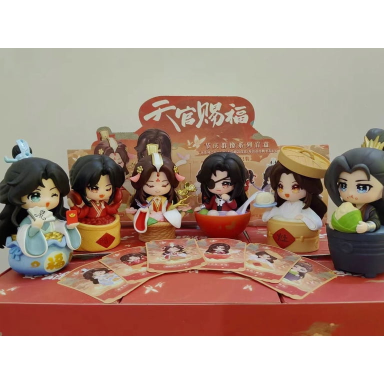 Figurines Chibi Heaven Official’s Blessing – Boîte Aveugle Hua Cheng Xie Lian, Collection Officielle Cadeau