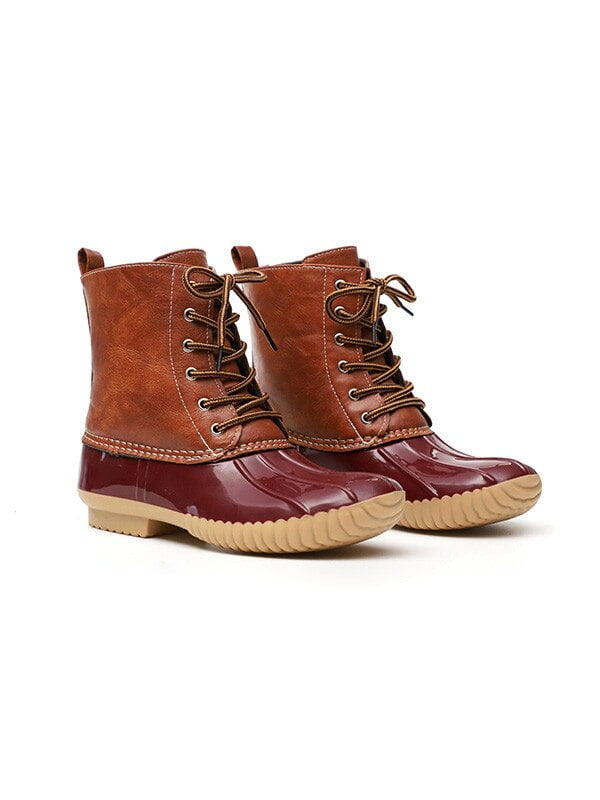 kohls womens duck boots