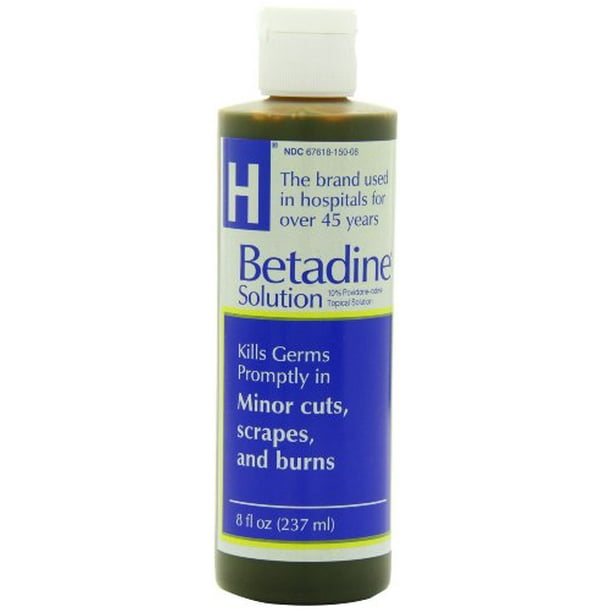 Betadine Solution 8oz Each