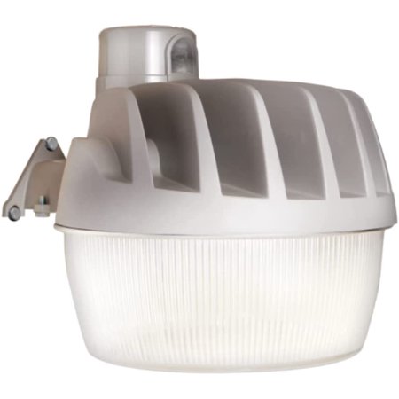 

HALO Gray Outdoor Integrated LED Area Dusk to Dawn Security Light with Replaceable Photocell 3500 Lumens 5000K Daylight