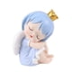 thumbnail image 5 of Escultura de niña ángel con forma de alcancía, pensante, figura de niña, moderna, para ahorrar dinero. Azul grande, 5 of 9