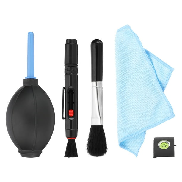 Kit de limpieza de cámara, kit de limpiador de lentes, accesorios de herramienta de limpieza, 5 Pcs