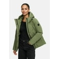 thumbnail image 3 of Marikoo Women's Hip-Length Winter Jacket with Hood - Water & Wind Resistant - Yeminaa 16, 3 of 9