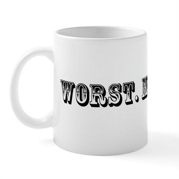 CafePress - Worst Mom Ever Trophy Mug - 11 oz Ceramic Mug - Novelty Coffee Tea Cup