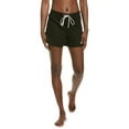 thumbnail image 2 of NATORI EDIT womens  Mila Waffle Knit Short, s, Black, 2 of 4