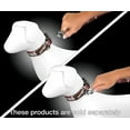 thumbnail image 2 of Country Brook Petz®  1/2 inch Crimson and White Football Fan Dog Leash Limited Edition - 4 Foot, 2 of 4
