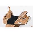 thumbnail image 5 of HILASON Child Treeless Horse Saddle Western American Leather Barrel | for Horses, 5 of 8