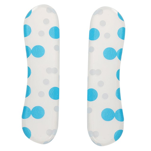 de sílice anti Plantillas de tacón transparentes Cojín de cojín Inserciones de zapatos Azul Sunnimix cojín de gel talón