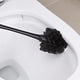 thumbnail image 4 of Cepillos para inodoro de limpieza profunda Combo de desatascador y cepillo para inodoro para limpieza de baño, negro Xemadio HMYH111, 4 of 5
