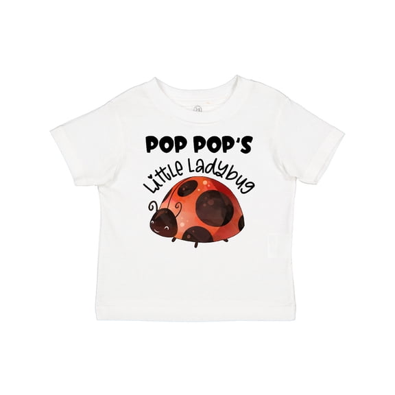 Inktastic Pop Pop's Little Ladybug Boys or Girls Baby T-Shirt