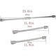 thumbnail image 1 of Airless Paint Spray Gun Extension Rod for Titan/Wagner/Graco 2Pcs x 30CM, 1 of 2