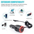 thumbnail image 3 of Cargador de coche TREE.NB 41 W 12 V 2.58 A con puerto USB para Surface, 3 of 7