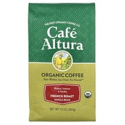 Cafe Altura Organic Coffee, Whole Bean, French Roast, 10 oz (283 g)