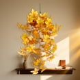 thumbnail image 6 of Fall Decor Thanksgiving Decoration Artificial Leaves Vines Outdoor Autumn Outdoor Decor Artificial Fall Maple Leaves Hanging Plants For Autumn Harvest Festival Fake Plants Indoor, 6 of 6
