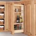 thumbnail image 6 of Rev-A-Shelf 448-WC-5C 5-Inch Wood Pull Out Wall Cabinet Organizer, Maple, 6 of 13