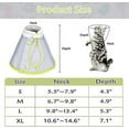thumbnail image 2 of Cat Cone Collar Soft, Adjustable Cat Recovery Collar, Cat Cones After Surgery, Elizabethan Cat Collar Neck Cone For Cats Kittens, 2 of 5