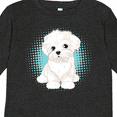 thumbnail image 4 of Inktastic Maltese Puppy Dog Boys or Girls Long Sleeve Toddler T-Shirt, 4 of 5