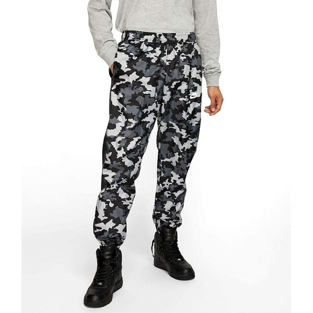 Nike Camo Woven Track Pants Black Summit White Large Walmart