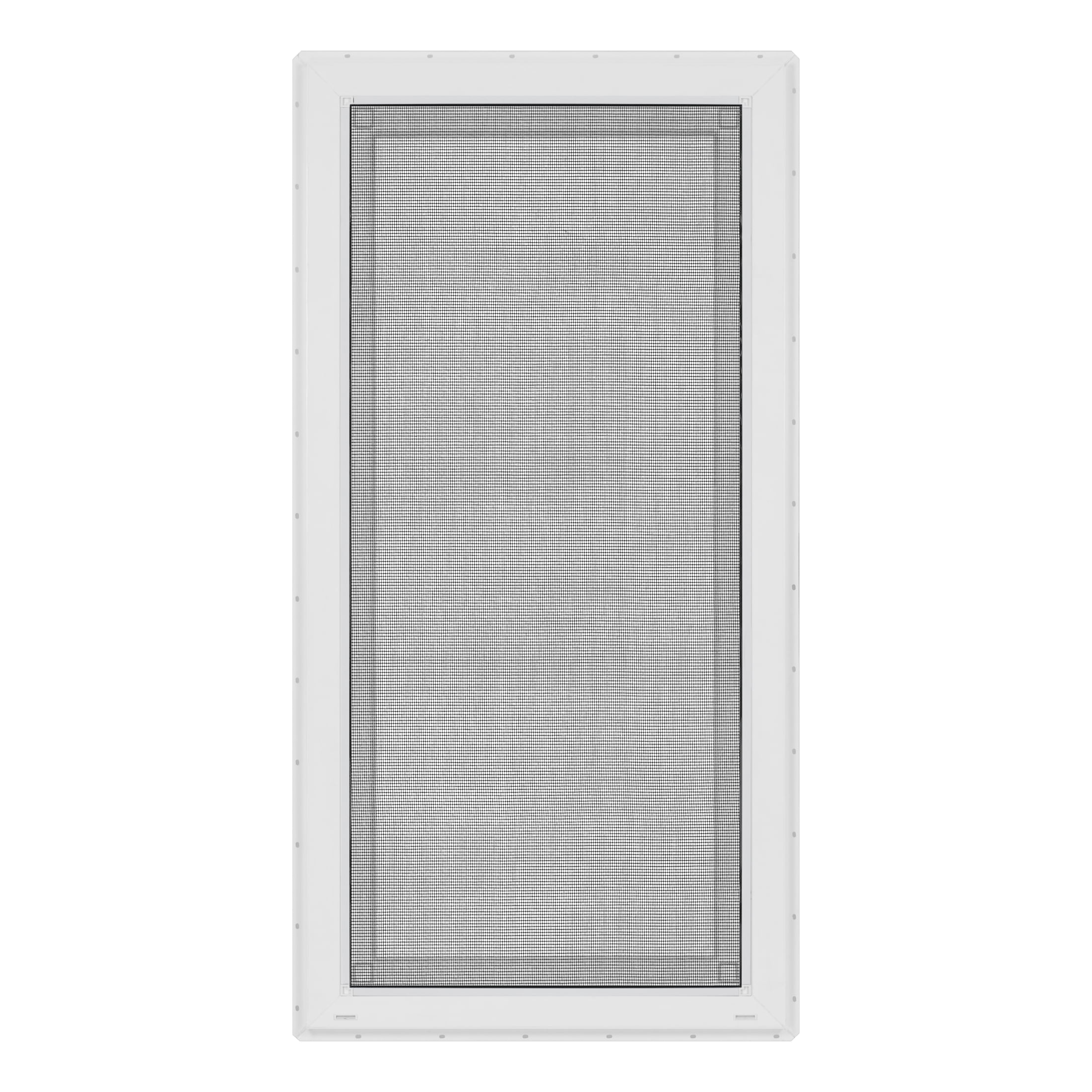 30 in. x 60 in. White Vinyl Double-Pane LowE3 Insulated Tilt & Turn European Window