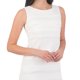 thumbnail image 2 of Vestido 100% Lino Color Blanco Chica Abito Amber, 2 of 4