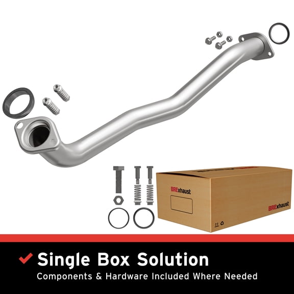 BRExhaust OE Replacement Exhaust Pipe Kit 107-0243: Compatible with 2009-2015 Toyota Venza 2.7L