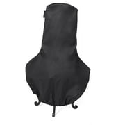 Hidove Chiminea Cover - Lightweight, weather-resistant material with elastic hem, designed for grills and , dimensions 24DIAMETER x 40H.