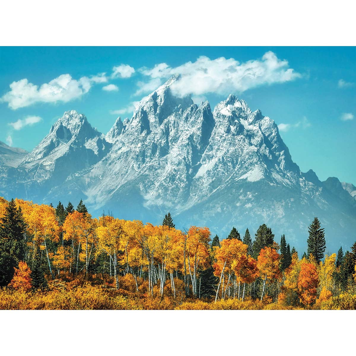 Grand Tetons in Fall 1000 Piece Jigsaw Puzzle by Clementoni 