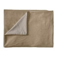 thumbnail image 4 of ARABIA TAUPE COLOR LINEN LIKE FINISH SOFT TEXTURE REVERSIBLE DUVET COVER TWIN SIZE MADE IN MEXICO, 4 of 4