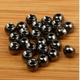 thumbnail image 2 of Juego de 25 cuentas ranuradas para atado de moscas, 3,3 mm (0,13 pulgadas), color negro., 2 of 5