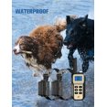 thumbnail image 2 of 1100 YD Remote Dog Training Shock Collar with Auto Anti Bark,100 Levels of Adjustable Static Stimulation and Vibration for Small Medium Large Dogs-2 Dog Kit, 2 of 2