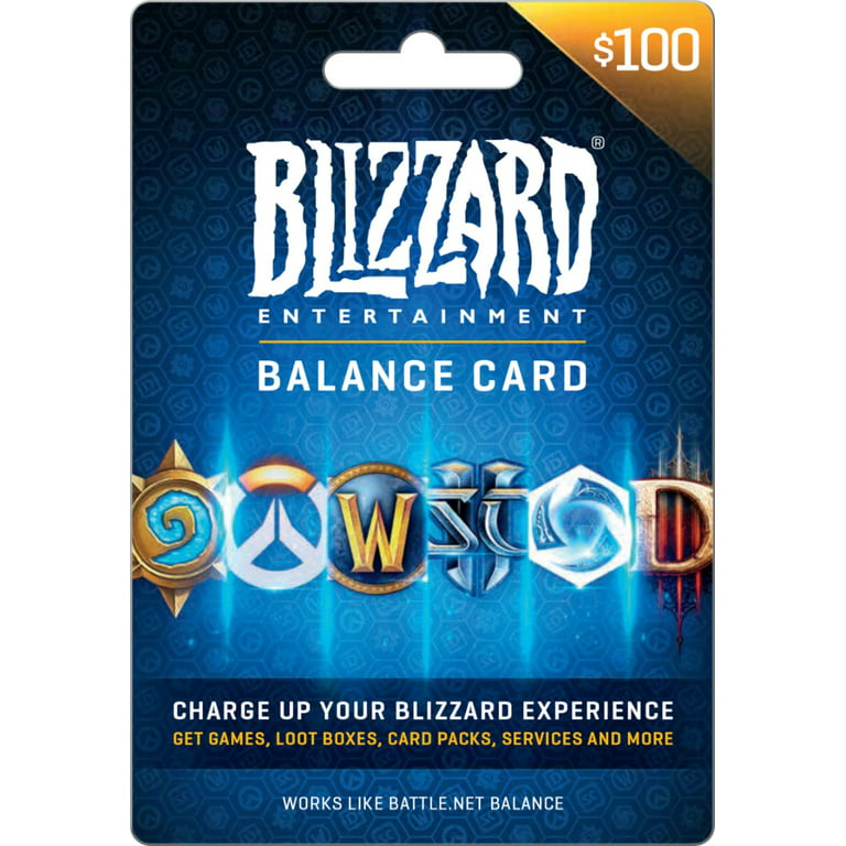 Cartao Blizzard 100 Reais