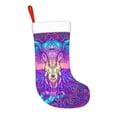thumbnail image 2 of Honeii Elephant in Tribal Style for Christmas Stocking,Large Xmas Stocking,Holiday and Family Stocking for Fireplace Christmas Holiday Party Decoration, 2 of 7