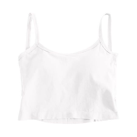 HYSYSB Bralettes for Women balconette Bras strappy Sports Bra cross Back Bra sports Bra Tops Top Fitness Yoga Pad Sportswear Vest Tank Tops Sport Up Bralette Top camisole Tops for Women White One Size