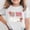 White, variant on SGFCWSX Girls T-Shirts Teens Casual Floral Print Mothers Day Short Sleeve Graphic Tees Mint Green Size 14-15 Years