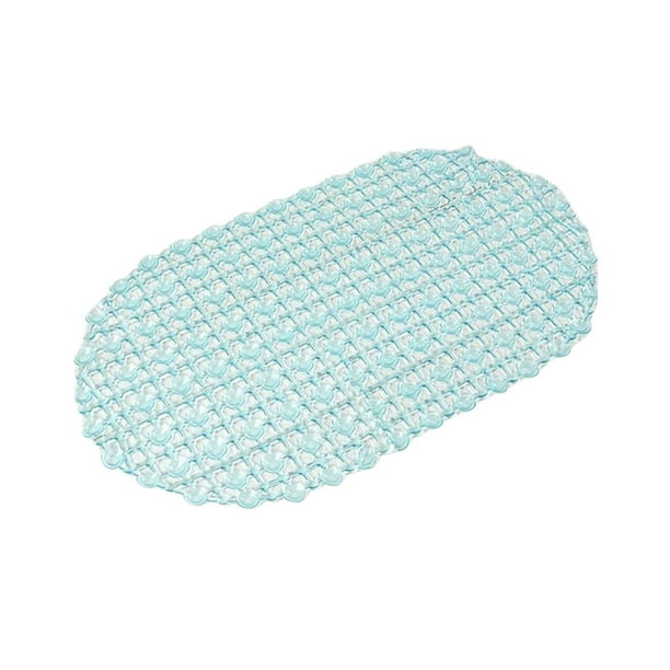 Wosthever Alfombrilla para bañera de baño, accesorios para el hogar, diseño de ventosa, almohadillas para bañeras de ducha, masaje de pies, Juegos de accesorios de baño Verde