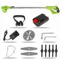 thumbnail image 2 of Electric Lawn Trimmer for Weed Removal, Lightweight Easy Use Garden Tool with Adjustable Cutting Head and Automatic Line Feed, Ergonomically Designed for Efficient Lawn Mowing, 2 of 5