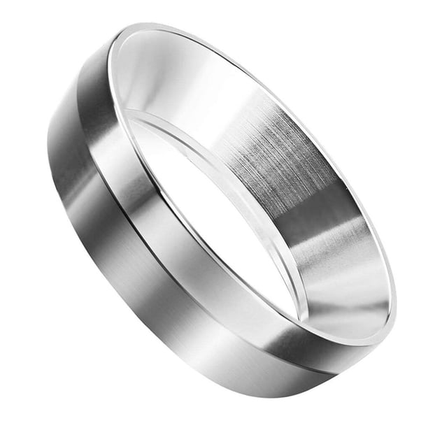 Advancent Anillo dosificador de café Portafiltro de 58 mm Embudo dosificador de café Acero inoxidable 304 TZ Juegos de servir café y té