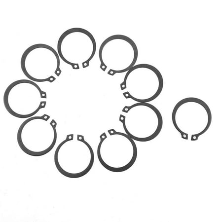 

Unique Bargains Shaft External Retaining Snap Ring 1.1mm Thickness 28mm Inner Dia x 10
