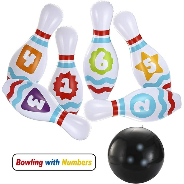 JOYIN Juego de bolos inflable gigante para niños y adultos Fiesta de reunión, Eventos del JOYIN JOYIN