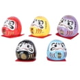 thumbnail image 4 of 5 Pcs Style Japonais Dharma Ornement Traditionnel Céramique Artisanat Décoration Couleurs Assorties, 4 of 8