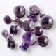 thumbnail image 5 of 1 par de nuevos diseños de amatista, tigre, ojo de gato, howlita, piedra de cristal, tapón para oreja cóncavo, doble acampanado, calibre sólido, joyería para piercing, 5 of 5