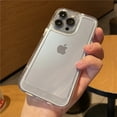 thumbnail image 5 of Luxury Transparent Shockproof Phone Case For iPhone 11 12 13 14 15 Pro X XR XS Max 7 8 Plus Soft Clear Bumper Hard Acrylic Cover, 5 of 5