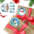 thumbnail image 2 of Clearance! Cute Snowman Encouraging Sticker Inspirational Sticker Cute Sticker Seal Sticker, 2 of 5