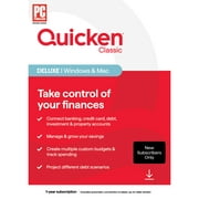 Quicken Classic Deluxe for New Subscribers PC/Mac