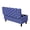 Blue Dot, variant on TSOVTHRID Dot Print Storage Ottoman Cover, Stretch Ottoman Cover Rectangle Folding Storage Stool Furniture Protector Soft Slipcover for Living Room, S